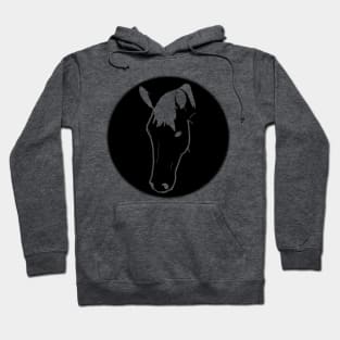 Carved horse face Hoodie